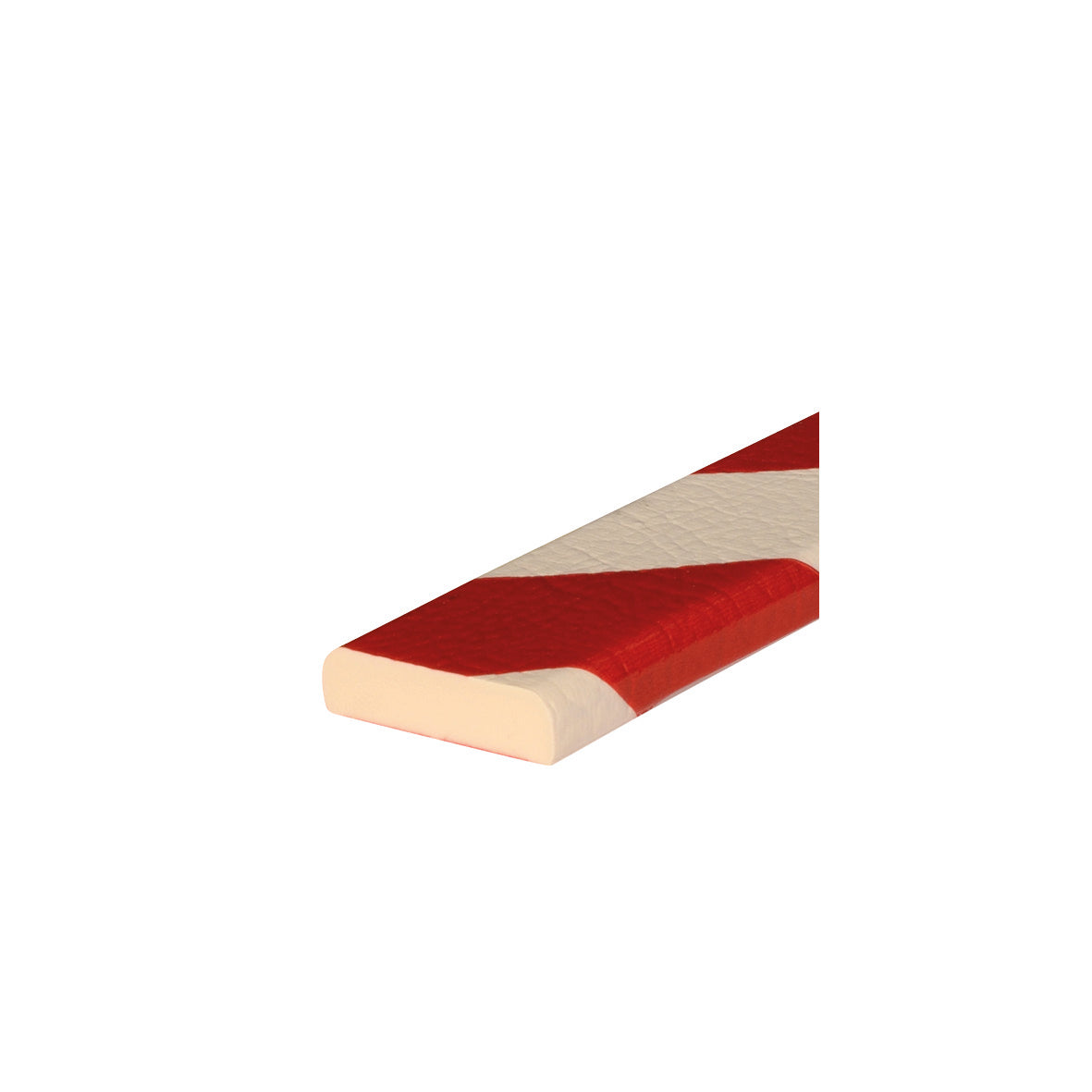 Warn- und Schutzprofil F, Flächenschutz, 5 m, rot-weiss