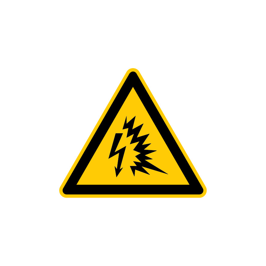 6.W-039 Warnung vor Lichtbogen, Warnzeichen, ISO