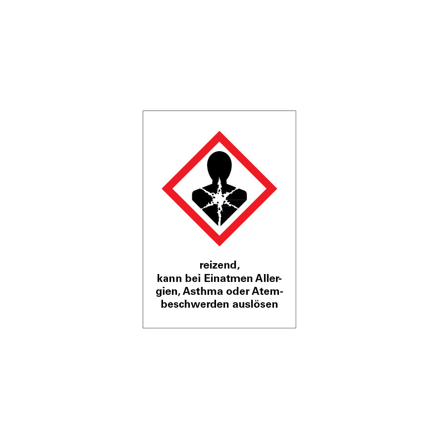 5.GHS-134, GHS-Kennzeichen mit Text, Folie