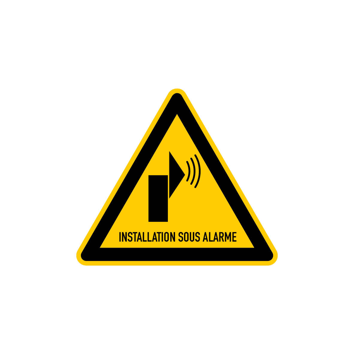 6.W-952 Warnung vor Alarm, Warnzeichen, Praxisbewährt, französisch