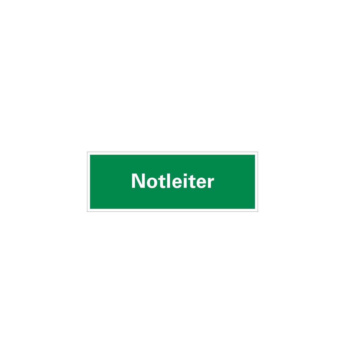 6.R-905 Notleiter, Rettungszeichen, praxisbewährt