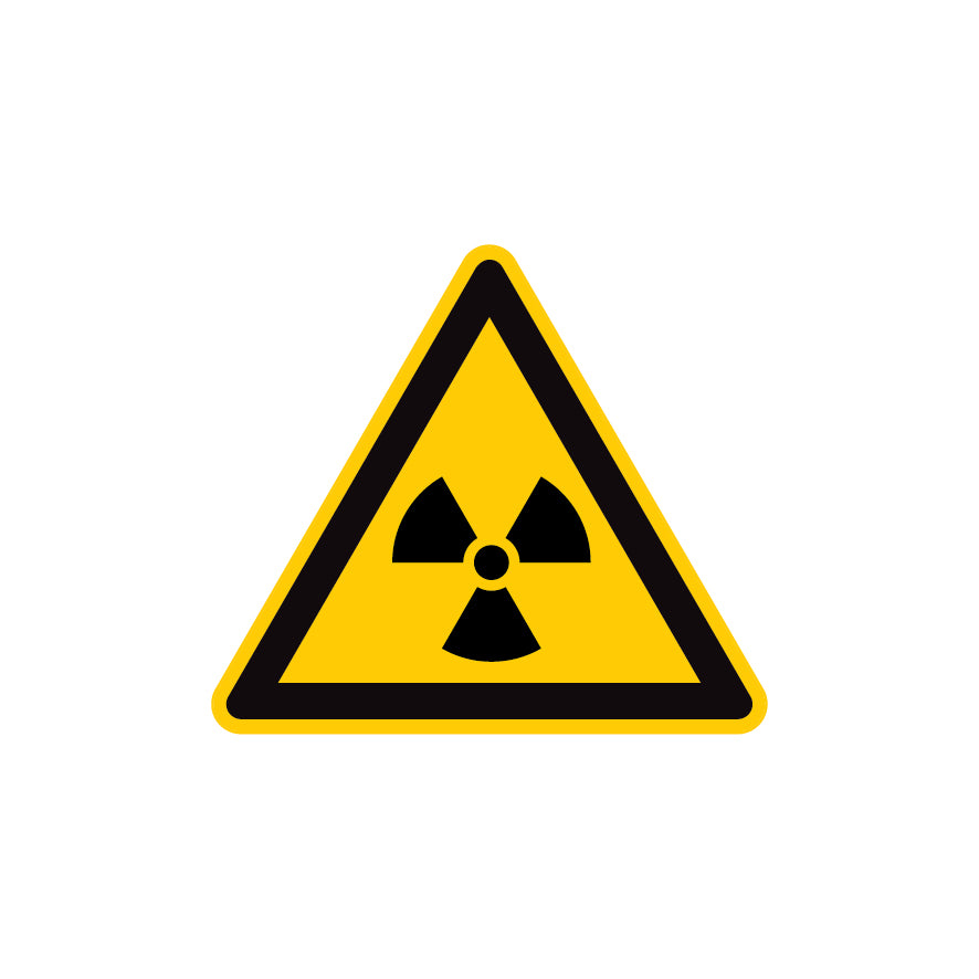 6.W-003 Warnung vor radioaktiven Stoffen oder...., Warnzeichen, ISO