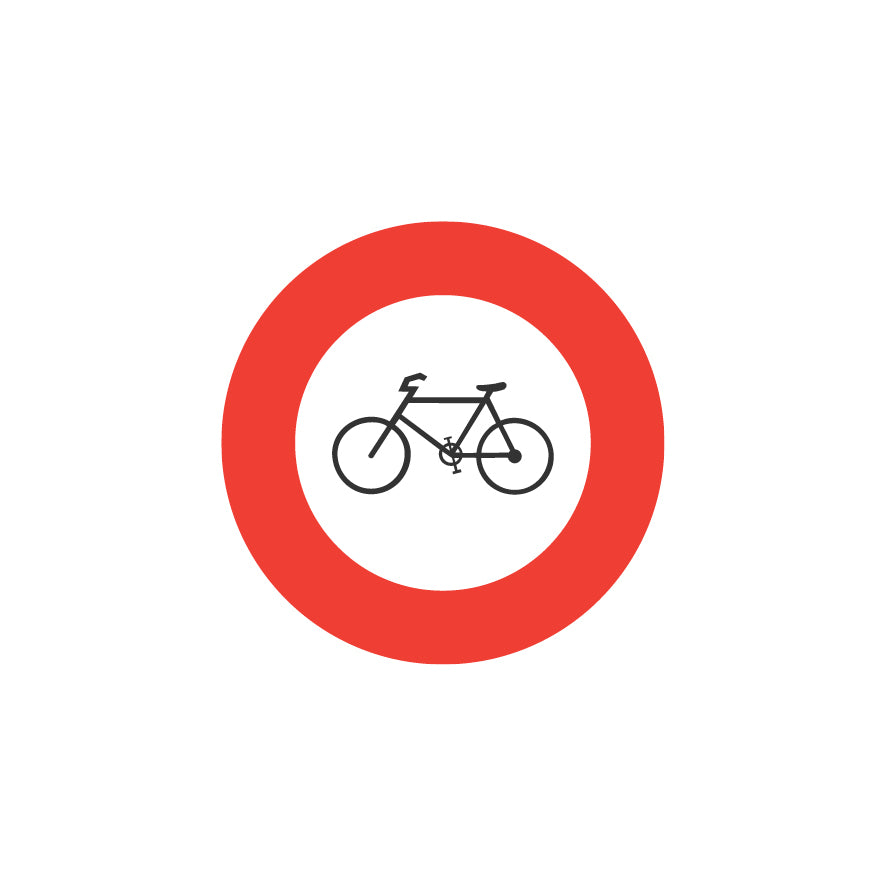 2.05 Verbot für Fahrräder und Motorfahrräder, Vorschriftssignal