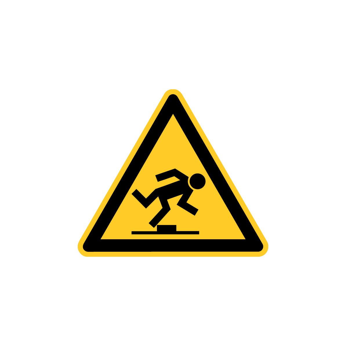 6.W-927 Warnung vor Stolpergefahr, Warnzeichen, Praxisbewährt