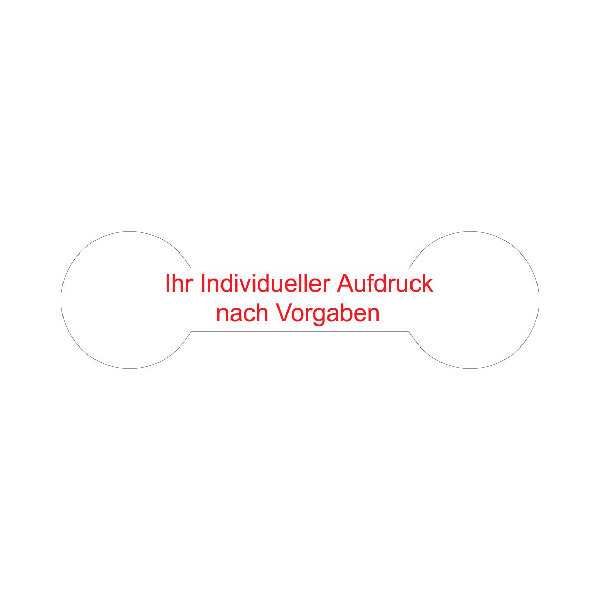 Sicherheitssiegel 4.0130.6, FO-F, VE = 100 Stk., 90 x 50 x 23 mm, Farbe nach Wahl, Ihr Individueller Aufdruck nach Vorgaben