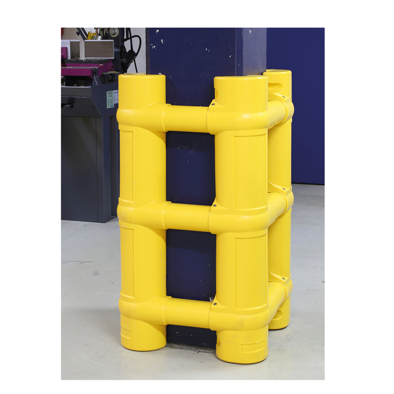 Säulenschutz Polyethylen, modular, für Säulen 200 - 700 mm, Höhe 1000 mm, Gewicht 20 kg