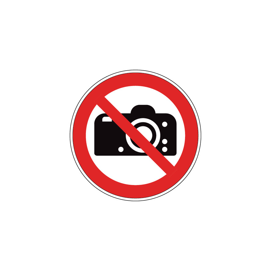 6.V-030 Fotografieren verboten, Verbotszeichen, ISO