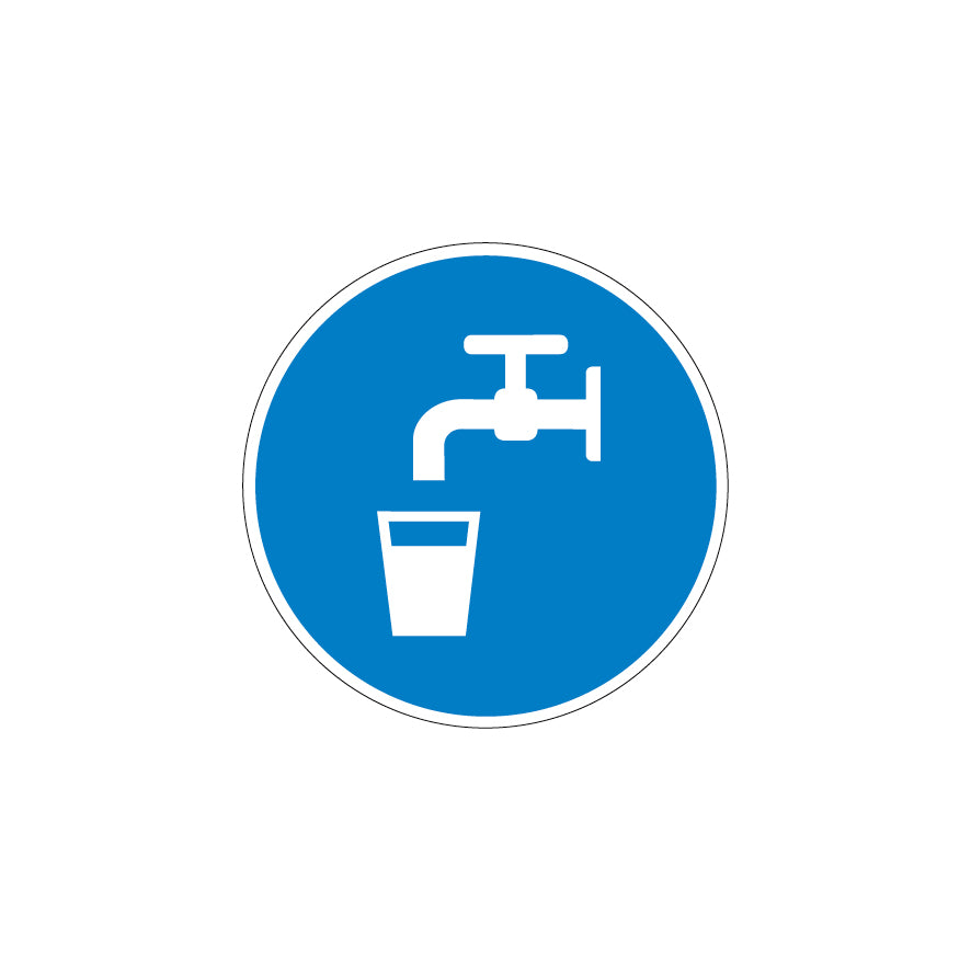 6.G-938 Trinkwasser., Gebotszeichen, Praxisbewährt