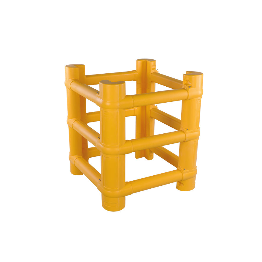 Säulenschutz Polyethylen, modular, für Säulen 200 - 700 mm, Höhe 1000 mm, Gewicht 20 kg