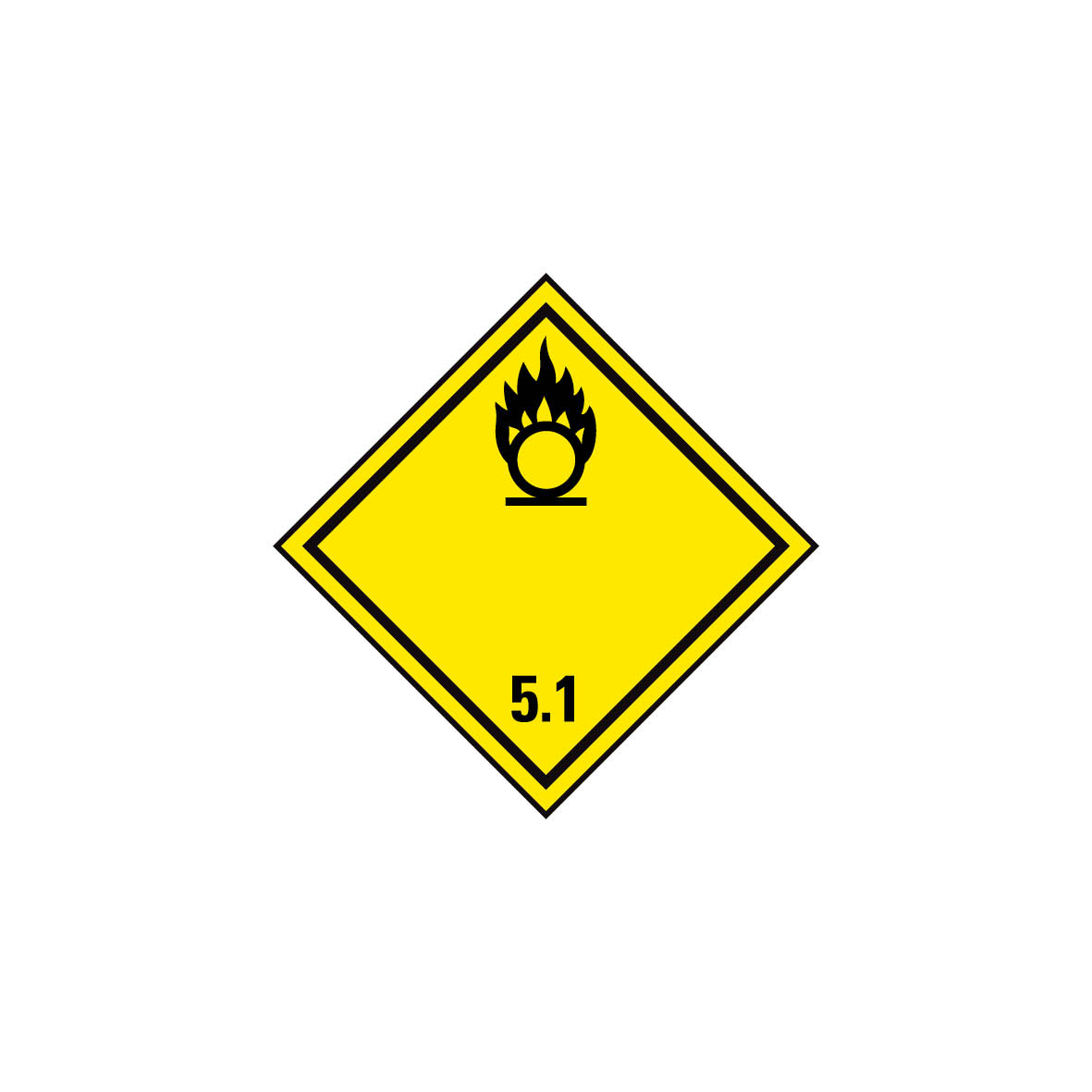 Gefahrgut Kl. 5.1, Entzündend (oxidierend) wirkende Stoffe 5.0116