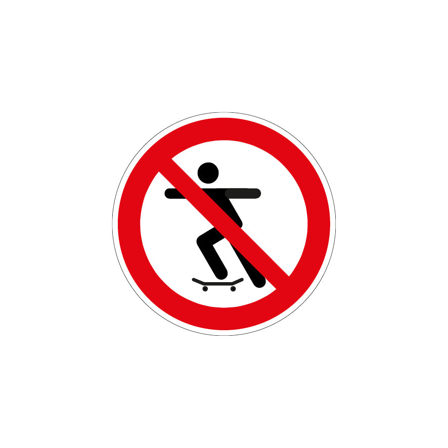 6.V-962 Skateboard verboten, Verbotszeichen, Praxisbewährt