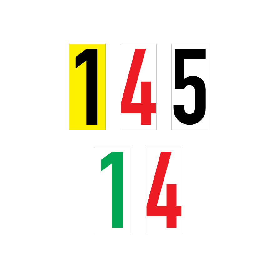 Zahlen-Markierfolie, "1", selbstklebend