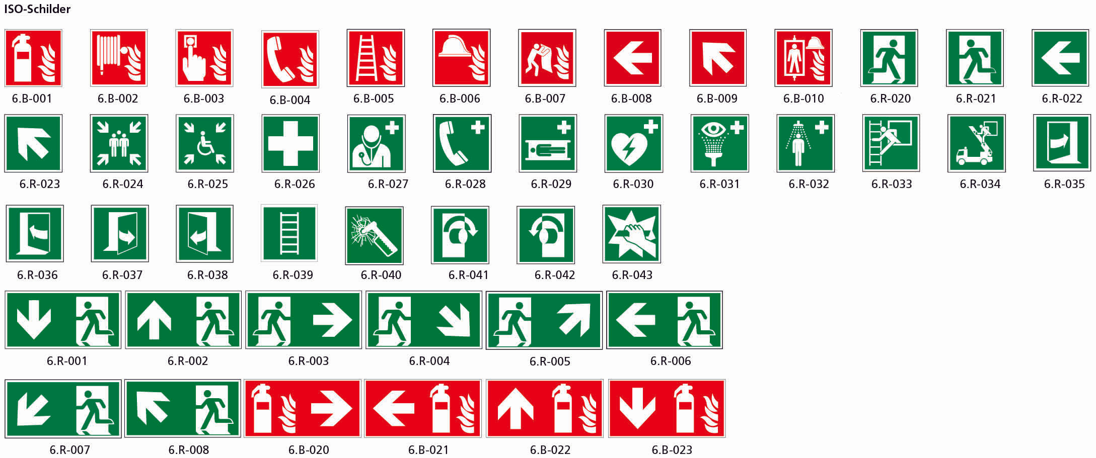 Fahnenschild doppelseitig, Rettungs- und Brandschutzzeichen, KU, 300 x 150 mm, gemäss Logobibliothek