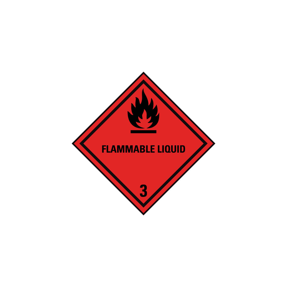 Gefahrgut Kl. 3, Entzündbare Flüssigkeiten 5.0162, Flammable Liquid