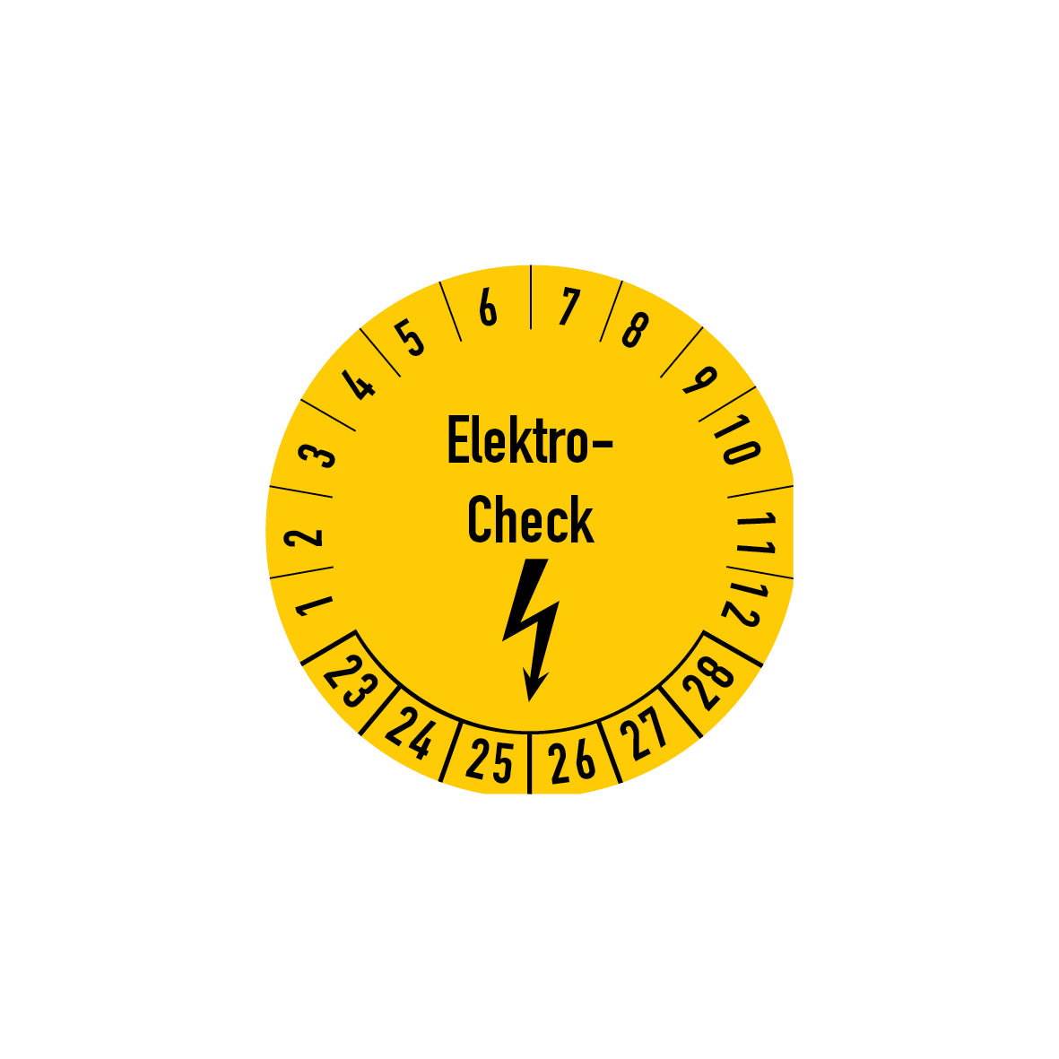 Prüfplakette, 4.P-231, Elektro