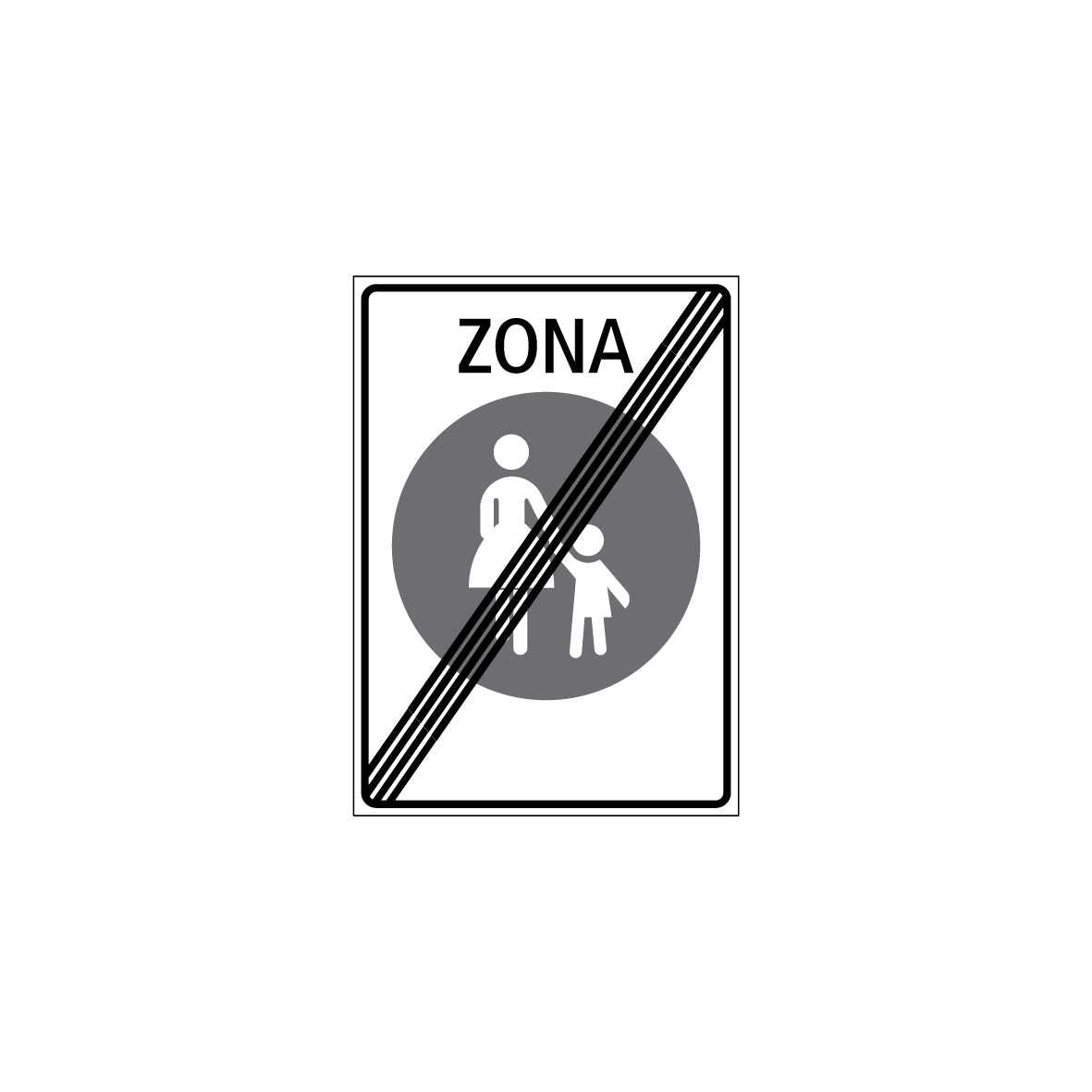 Zonensignal, Ende der Zone, 2.59.4b