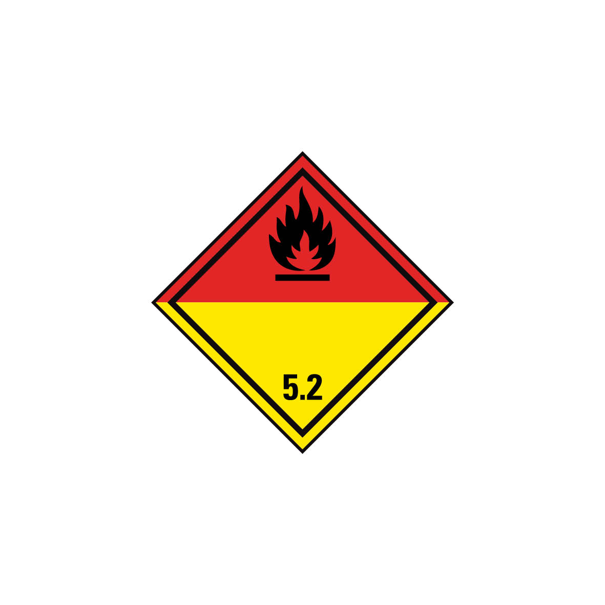 Gefahrgut Kl. 5.2, Organische Peroxide 5.0117
