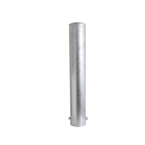 Stahlrohrpoller Ø 193 mm, 3,6 mm, L = 1200 mm, feuerverzinkt, zum Einbetonieren, mit aufgeschweisster Kappe