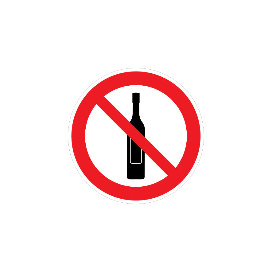 6.V-960 Glasflaschen verboten, Verbotszeichen, Praxisbewährt