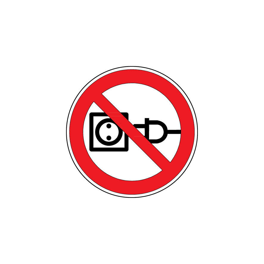 6.V-926 Am Kabel ziehen verboten, Verbotszeichen, Praxisbewährt
