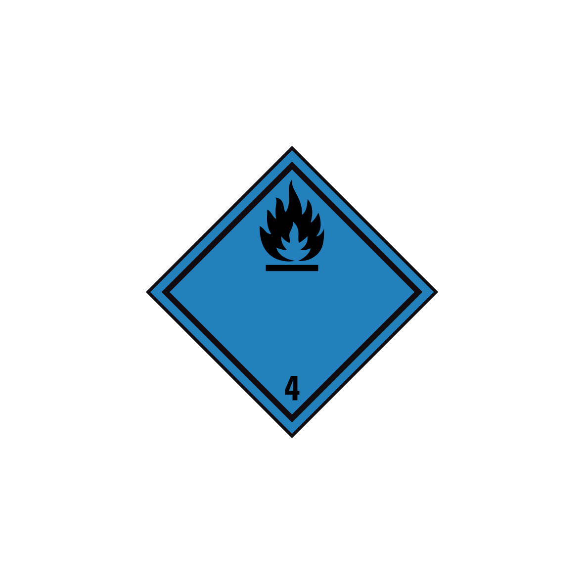 Gefahrgut Kl. 4.3, Entzündliche Feststoffe (wasseraktiv) 5.0115