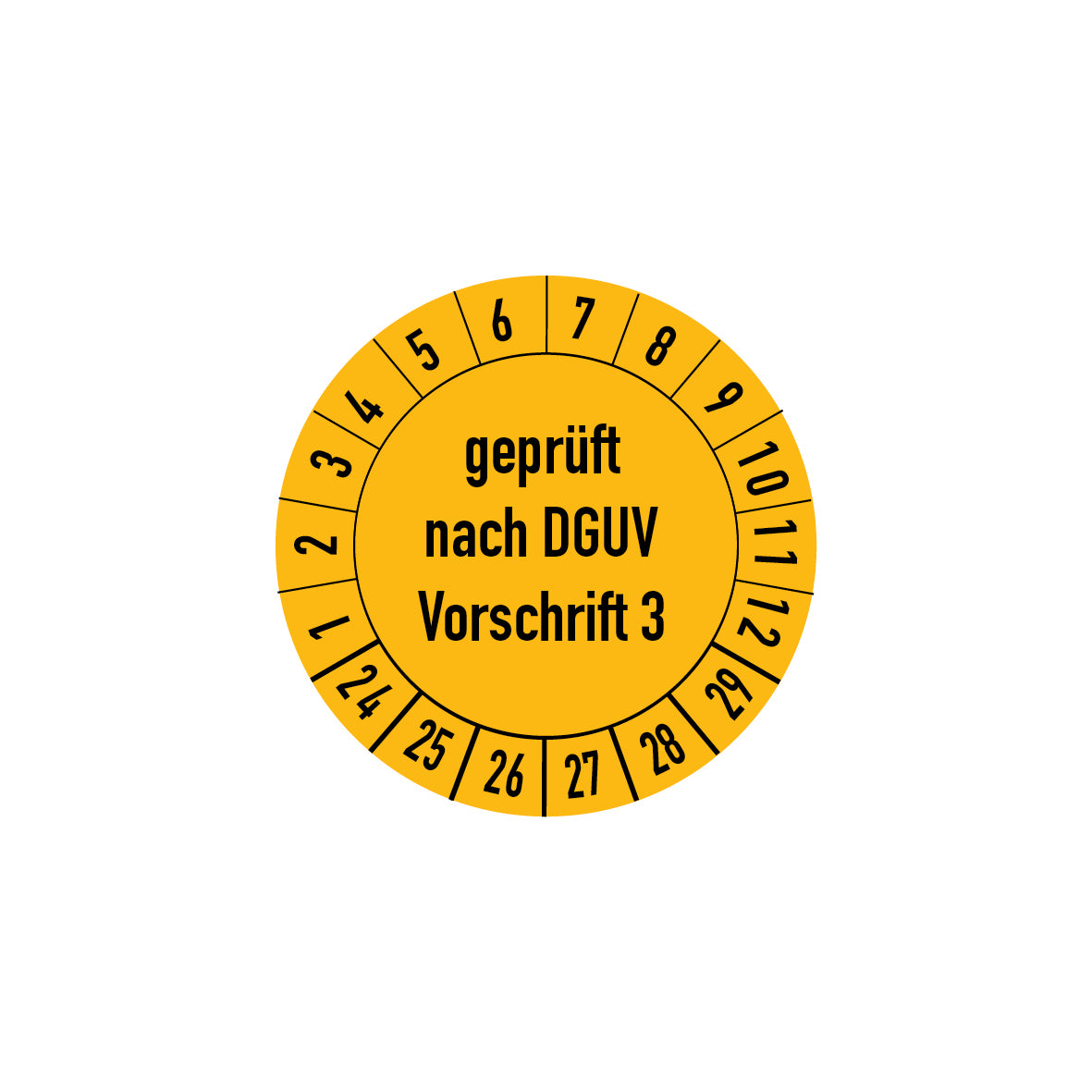 Prüfplakette, 4.P-200, Gesetzlich