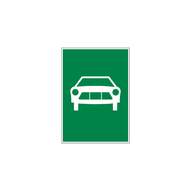 4.03 Autostrasse, Hinweissignal