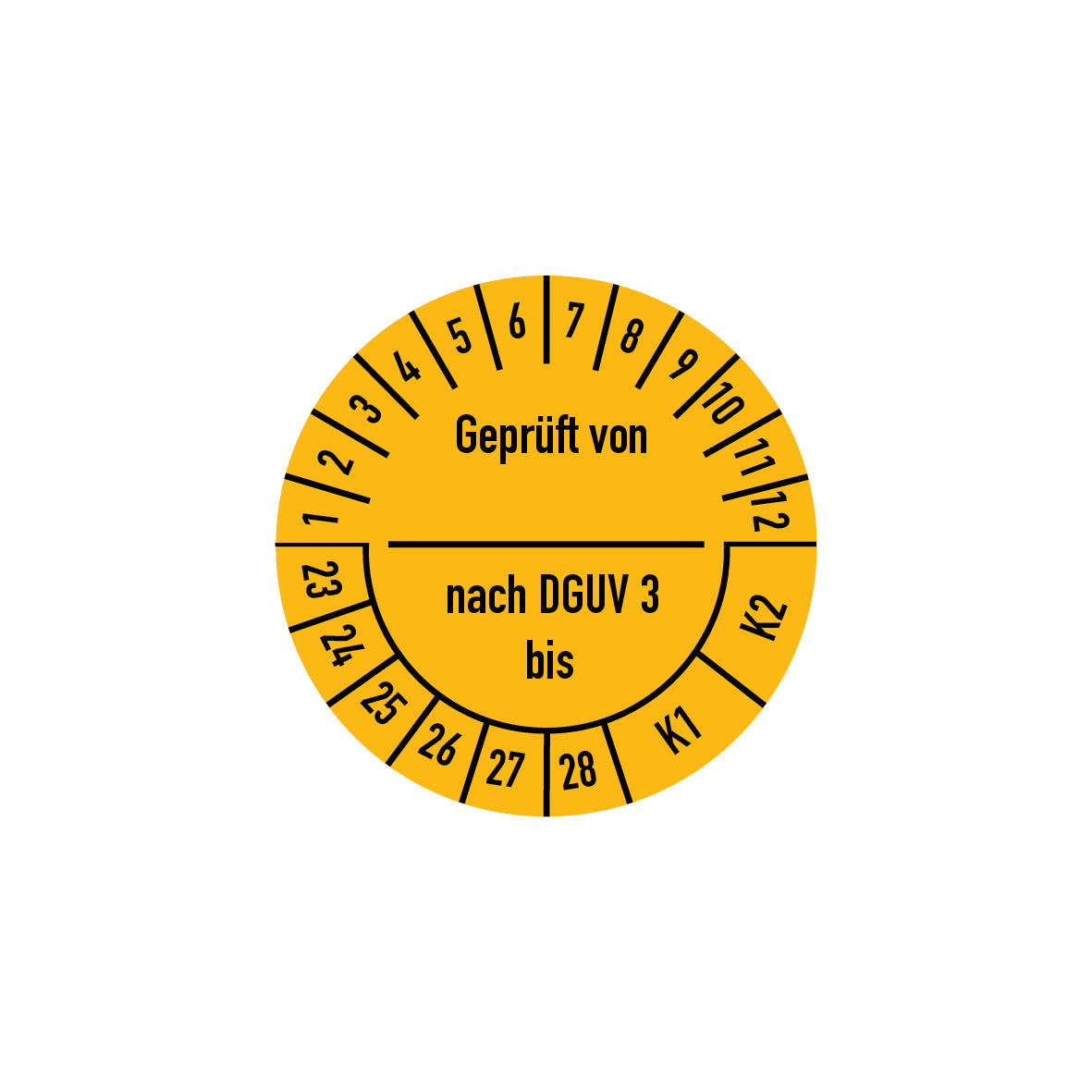 Prüfplakette, 4.P-202, Gesetzlich