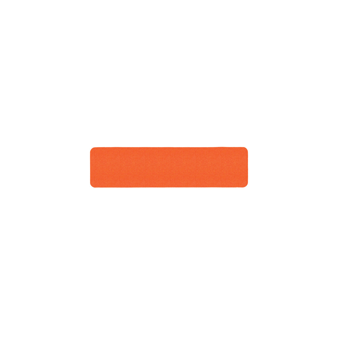 Antirutsch Universal Signal, Einzelstreifen, 50x650mm, 10er VE, orange