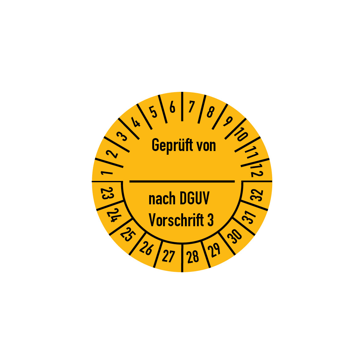 Prüfplakette, 4.P-201, Gesetzlich