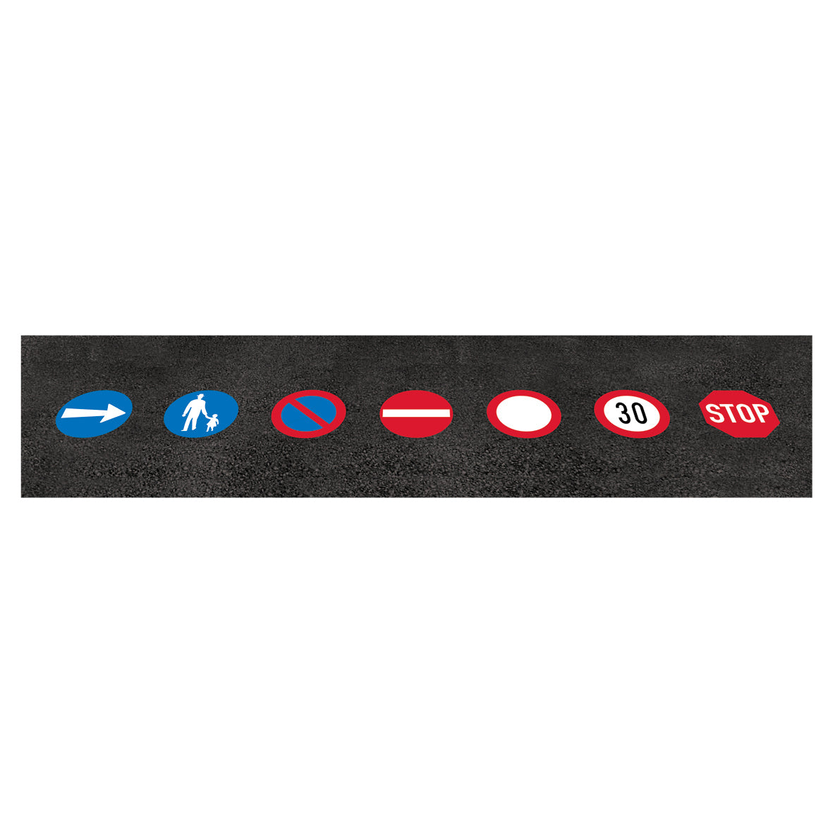 Thermoplastik Verkehrszeichen, Rund, ø 1000 mm